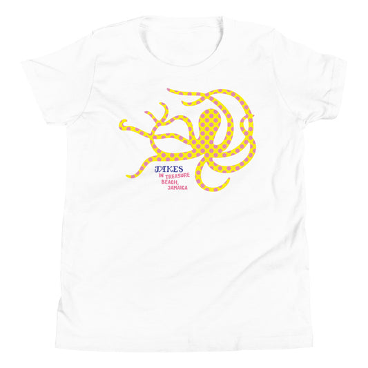 Jakes Yellow Octopus Youth T-Shirt